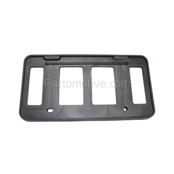 LPB1277F For 1417 Tundra Truck Front License Plate Holder Bracket Black TO1068124 751010C010