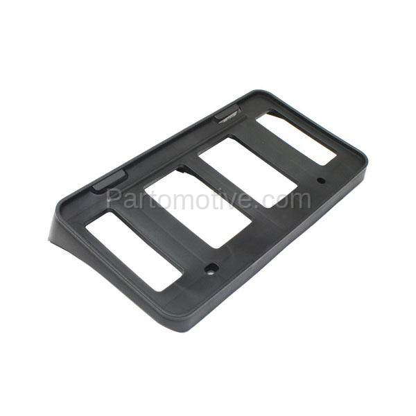LPB1277F For 1417 Tundra Truck Front License Plate Holder Bracket Black TO1068124 751010C010