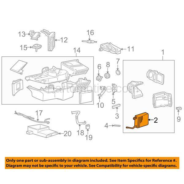 NEW AC EVAPORATOR YK187 FIT 2003-2011 FORD CROWN VICTORIA MERCURY GRAND MARQUIS
