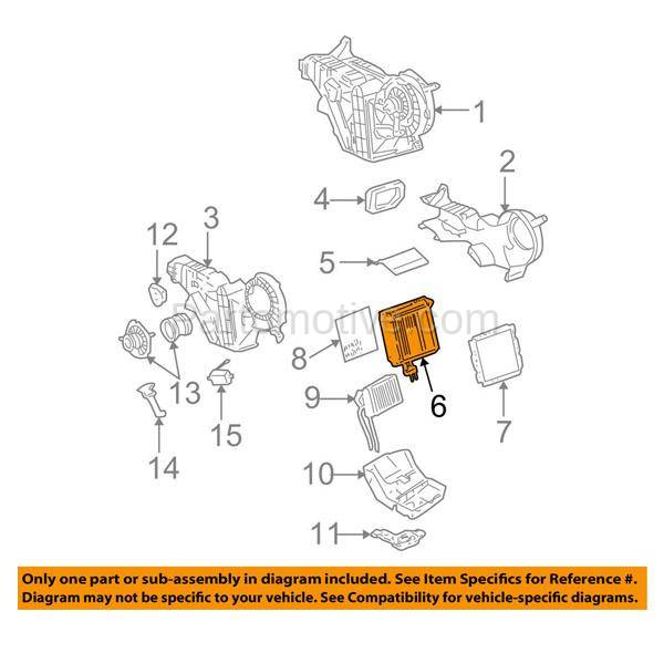 Rear A//C AC Evaporator Core Fits Cadillac Escalade Suburban GMC Sierra Yukon