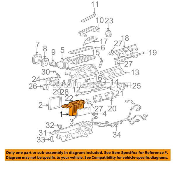 52482813 New A//C Evaporator EV 6944PFC LeSabre DeVille Bonneville Seville