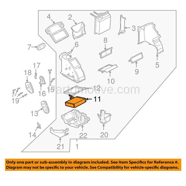 HVAC Heater Core Front TYC 96063