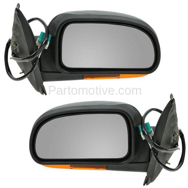 Trailblazer Power Heated W//Turn Signal Rear View Mirror Left Right Side PAIR SET