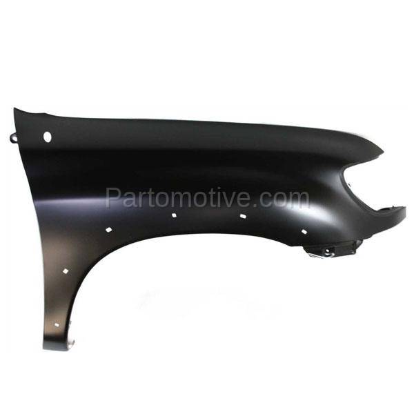 Steel Passenger Side Fender Primed Front For Tundra 00-06