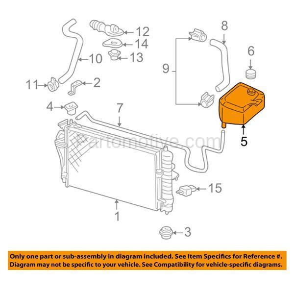Ctr 1095 97 05 Park Avenue Coolant Recovery Reservoir