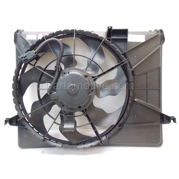 Genuine Hyundai 25350-3K280 Radiator Shroud Genuine Hyundai 25350-3K280 Radiator Shroud