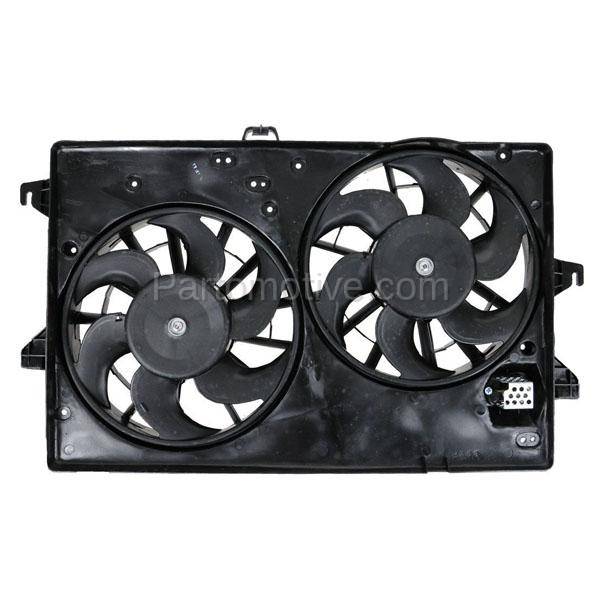 Depo 330-55008-000 Dual Fan Assembly