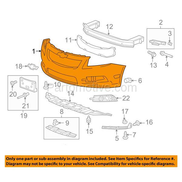 Make Auto Parts Manufacturing Primed Front Bumper Cover Facial For Chevrolet Cruze Without Rs Package 2011 2014 Gm1000924 Bumper Covers Automotive Theeciportal Com