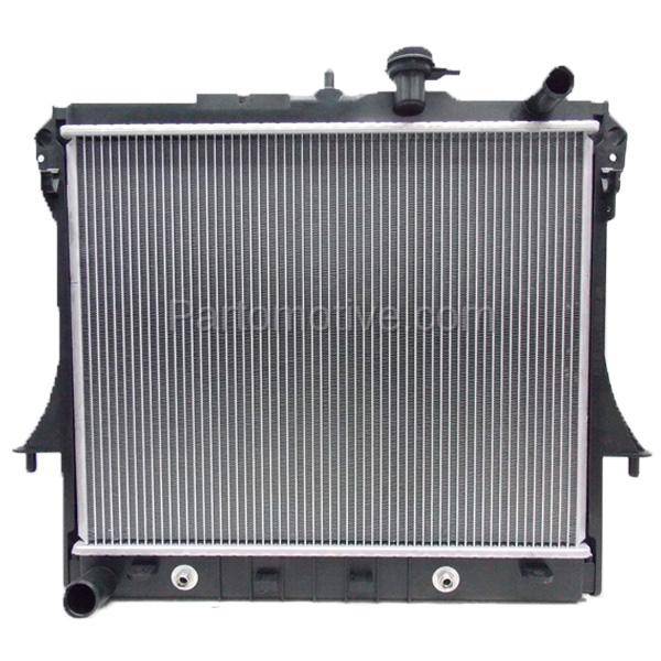 RAD1607 For 06 07 08 09 10 Hummer H3 H3T V8 1Row Radiator Assembly