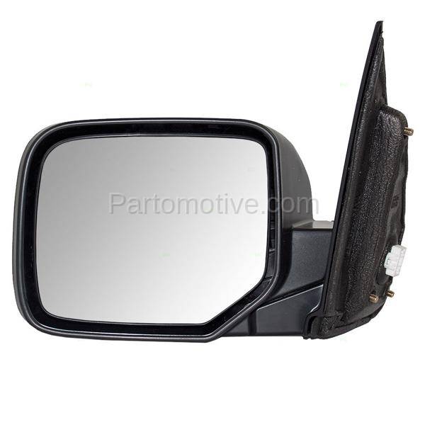 MIR2324L 20092015 Honda Pilot 3.5L Rear View Mirror Power, Manual