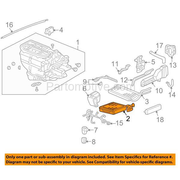 EVP1068 20022006 Honda CRV & 20012005 Civic & 20032011 Element