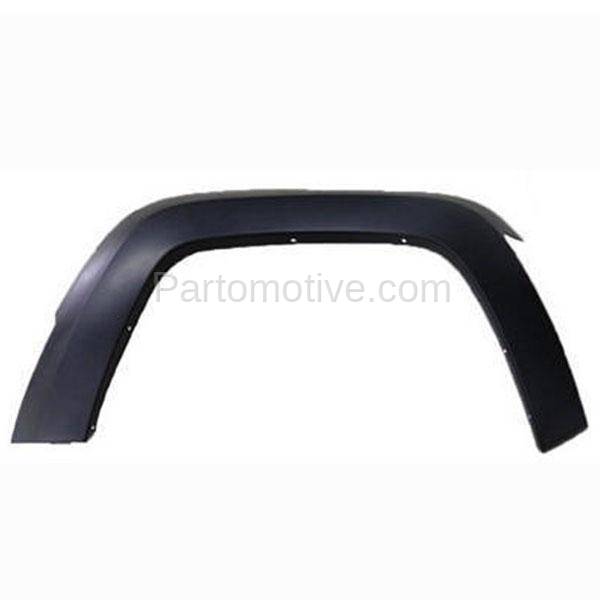 FDF1017R 20082012 Jeep Liberty (3.7 Liter V6 Engine) Front Fender Flare Wheel Opening Molding