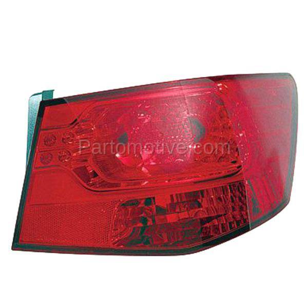 TLT1646R 20102013 Kia Forte (Sedan Models) Rear Outer Quarter Panel