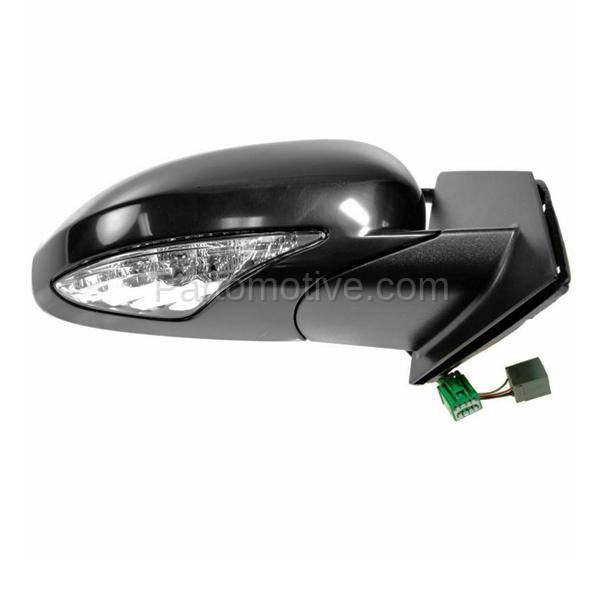 MIR1663R 20082012 Buick Enclave Rear View Mirror Assembly Power