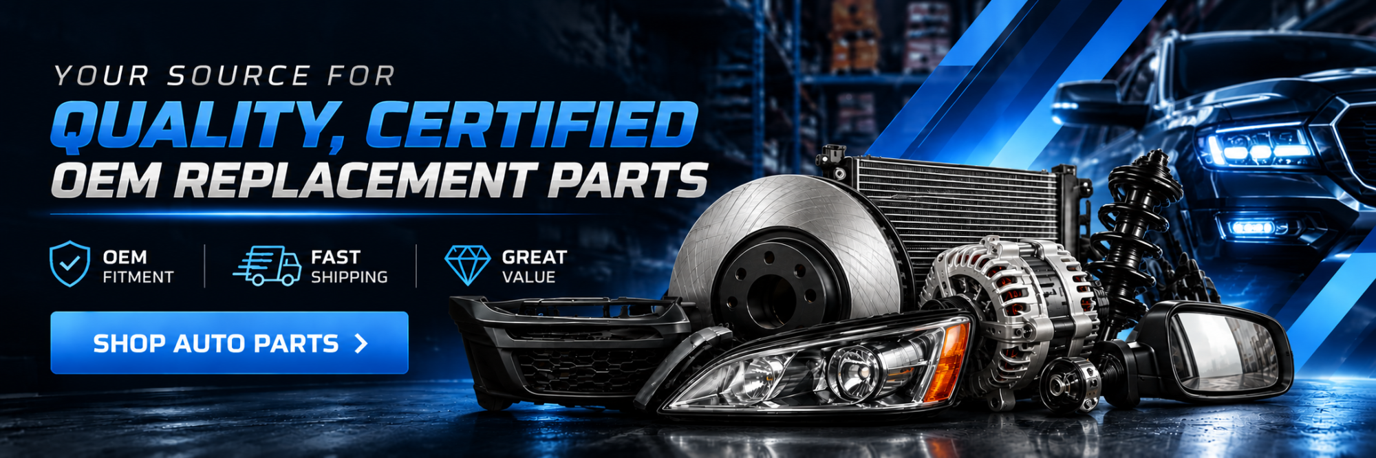 Your Source for Quality, Certified OEM Replacement Parts
