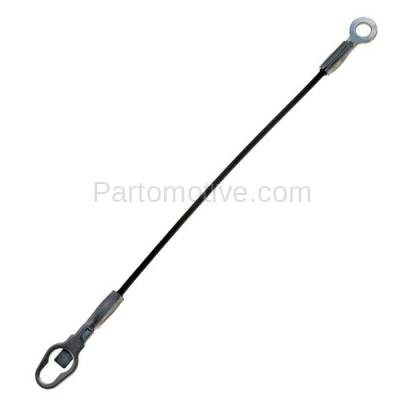 15 1/8 Length PT Auto Warehouse TC-GM007 Tailgate Cable 