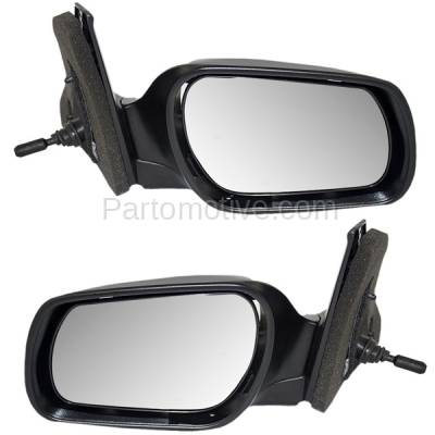 Manual Fold Dual Glass Rear View Door Mirror Right Passenger Side For NV-Series