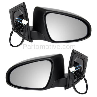 Mirror Power Signal LH Left RH Right Pair Set for 12-14 Toyota Prius C