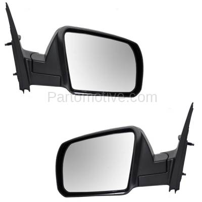 Power Non-Heated Folding Rear View Mirror Left Right Side SET PAIR For 07 Versa