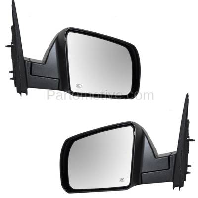 For 14-15 Tundra Pickup Truck Power Heat Chrome Folding Mirror Right Passenger