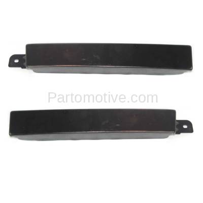 Aftermarket Replacement - GRL-1011L & GRL-1011R 1996-2002 Toyota 4Runner (4Cyl 6Cyl, 2.7L 3.4L Engine) Front Face Bar Grille Extension Filler Assembly Primed Plastic SET PAIR Left & Right Side