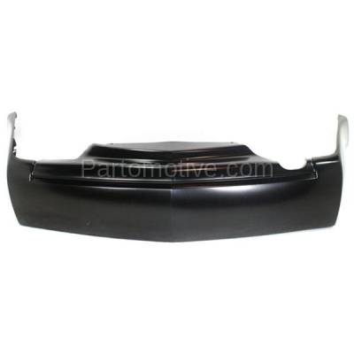 Aftermarket Replacement - BUC-2023R 03-07 CTS Rear Bumper Cover Assembly Primed w/Single Exhaust GM1100653 12335546