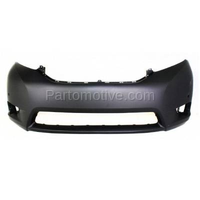 Aftermarket Replacement - BUC-3281F 11-16 Sienna Limited/XLE Front Bumper Cover Assembly Primed TO1000368 5211908902