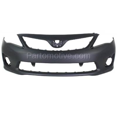 Aftermarket Replacement - BUC-3286F 11 12 13 Corolla S/XRS Front Bumper Cover Assembly US Built TO1000373 5211903902
