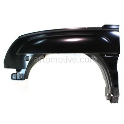 Aftermarket Replacement - FDR-1090L 2002-2006 Chevrolet Avalanche 1500/2500 (with Textured Body Cladding) Front Fender Quarter Panel Primed Steel Left Driver Side