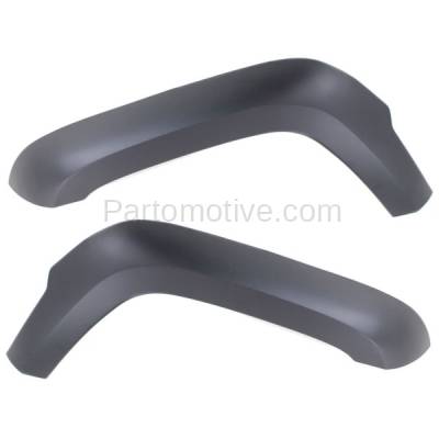 Front Fender Flare Wheel Opening Molding Left Right SET PAIR JK Partomotive For 07-17 Wrangler