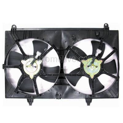 TYC 08 09 10 11 12 Lancer Non-Turbo Radiator AC Condenser Cooling Fan Motor Assy 