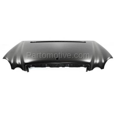 Aftermarket Replacement - HDD-1508 2003-2009 Mercedes-Benz E-Class E280/E300/E320/E350/E500/E550/E55 & E63 AMG (Sedan & Wagon) Front Hood Panel Assembly Primed Steel