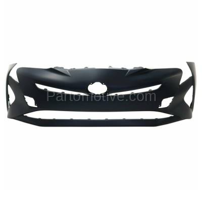 Bumper Cover For 2012-2014 Toyota Prius C Front Paint To Match w//Fog Light Holes