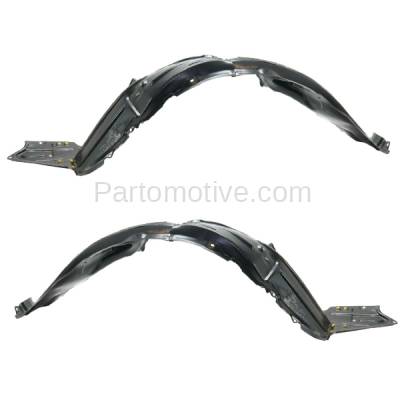New Front Set of 2 Front Section Fender Splash Shield LH & RH Side Fits Sequoia