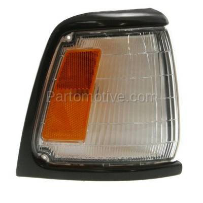 Chrome Parking Light Right for 89 90 91 Toyota Pickup 2WD