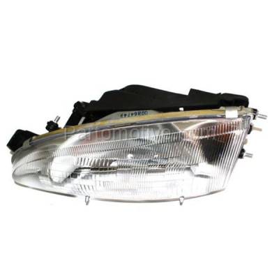 Aftermarket Auto Parts - HLT-1000L 93-96 Eagle Summit Mirage Headlight Headlamp Head Light Lamp Left Driver Side LH