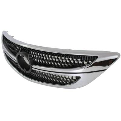Aftermarket Replacement - GRL-2507 02 03 04 Camry Front Face Bar Grill Grille Assembly Chrome TO1200290 PZ32733001