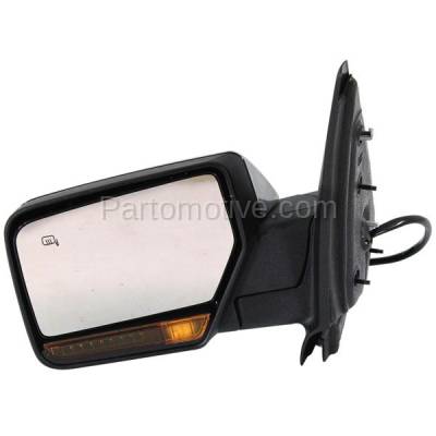 Aftermarket Replacement - MIR-2052L 11 Navigator Power Fold Heat Memory w/Signal Puddle Lamp Mirror Left Driver Side