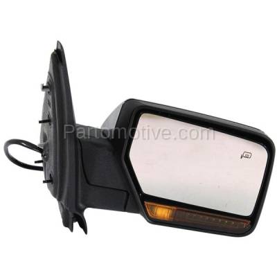 Aftermarket Replacement - MIR-2052R Navigator Power Fold Heat Memory Signal Puddle Lamp Mirror Right Passenger Side