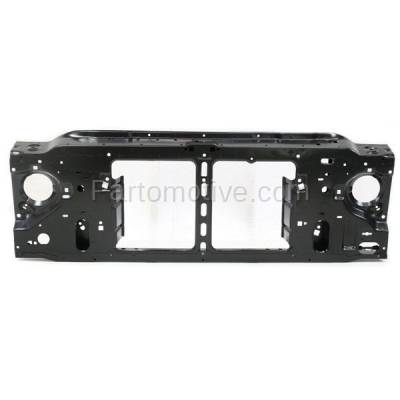 Aftermarket Replacement - RSP-1285 S10 PICKUP 82-90 Radiator Support, Assembly, Black, Steel, w/o Air Conditioning