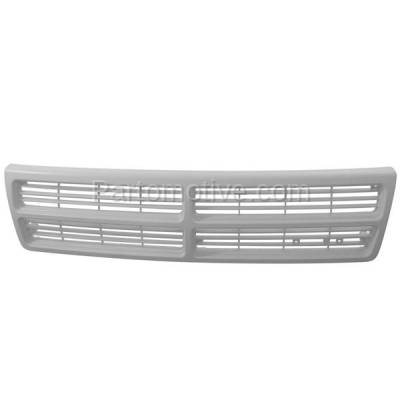 Aftermarket Replacement - GRL-1257 91-95 Caravan Front Face Bar Complete Grill Grille Assembly CH1200210 4576736