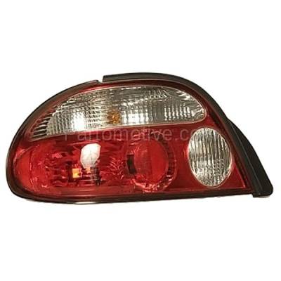 Aftermarket Replacement - TLT-1392L Taillight Taillamp Rear Brake Light Lamp Left Driver Side LH For 98-01 Sephia