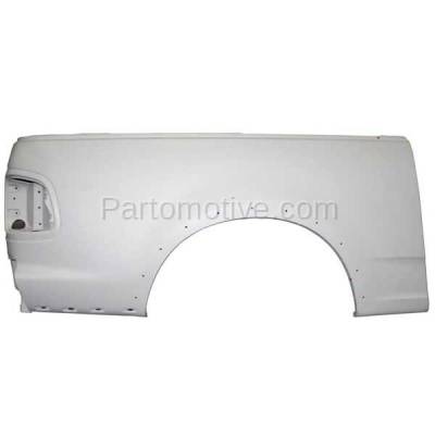 Aftermarket Replacement - FDR-1296R 97-04 F-Series Crew Cab Pickup Truck Rear Outer Fender Quarter Panel Right Side