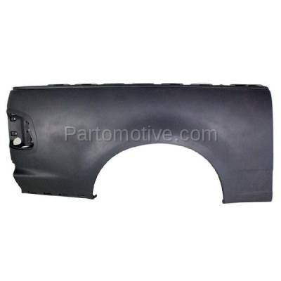 Aftermarket Replacement - FDR-1298R F-Series Crew Cab Truck Rear Fender Quarter Panel w/o Molding Holes Right Side