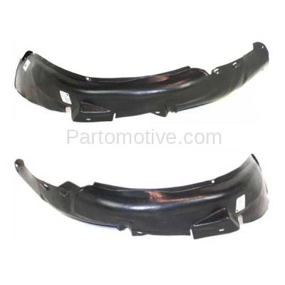 Aftermarket Replacement - IFD-1052L & IFD-1052R 96-99 A4 Front Splash Shield Inner Fender Liner Panel Left & Right Side SET PAIR