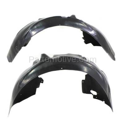 Aftermarket Replacement - IFD-1037L & IFD-1037R 07-08 RS4 Front Splash Shield Inner Fender Liner Panel Left Right Side SET PAIR