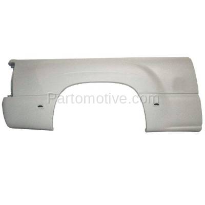 Aftermarket Replacement - FDR-1684R 99-07 Chevy Silverado Truck Fleetside Rear Fender Outer Quarter Panel Right Side