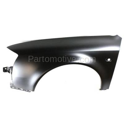 Aftermarket Replacement - FDR-1052LC CAPA 98-01 A6 Front Fender Quarter Panel Left Hand Driver AU1240112 4B0821105A