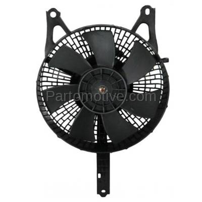 Aftermarket Replacement - FMA-1369 90-94 Mazda 323 & Protege A/C AC Condenser Cooling Fan Motor Assembly with Blade