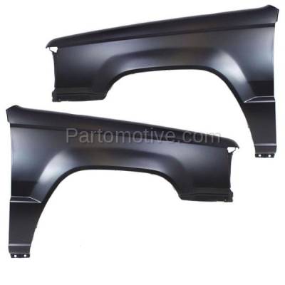 Aftermarket Replacement - FDR-1591L & FDR-1591R 87-93 Ram D50 Pickup Truck Fender Quarter Panel Left Right Side SET PAIR